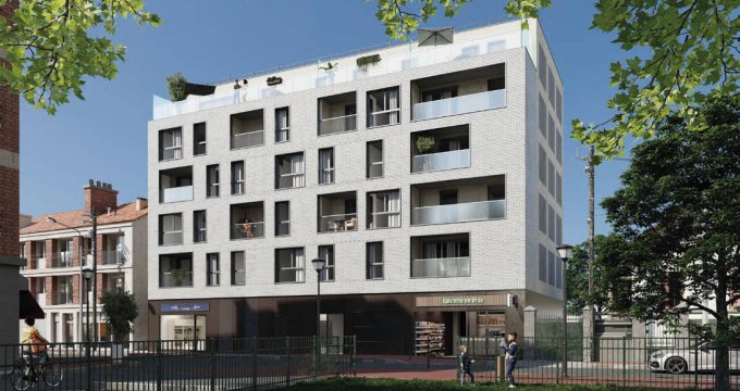 Achat / Vente programme immobilier neuf Aubervilliers à 30 min de la Défense avec la future ligne 15 (93300) - Réf. 11576
