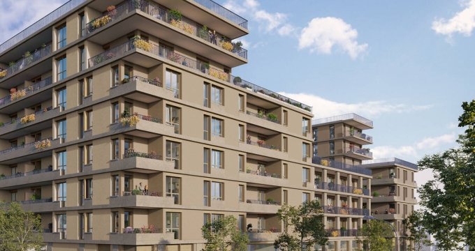 Achat / Vente programme immobilier neuf Aubervilliers quartier Fort d’Aubervilliers proche métro (93300) - Réf. 12572
