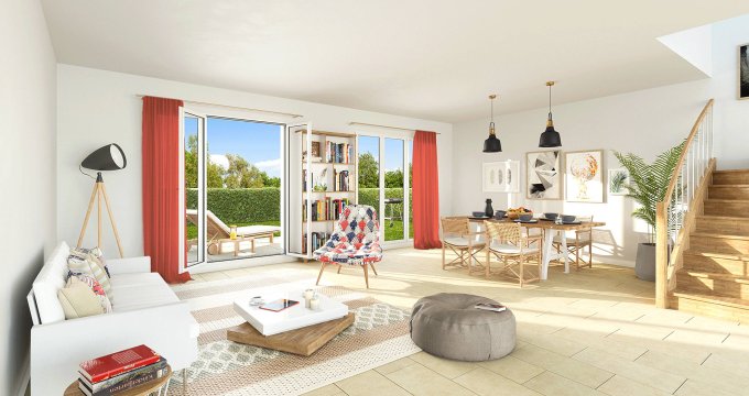 Achat / Vente programme immobilier neuf Cannes-Ecluses quartier La Zone des Cailloux (77130) - Réf. 8519