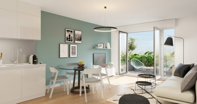 Achat / Vente programme immobilier neuf Chanteloup-les-Vignes à quelques minutes de la ligne J (78570) - Réf. 13078