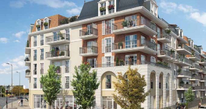 Achat / Vente programme immobilier neuf Chelles à 12 min à pied du RER E et du Transilien P (77500) - Réf. 9629