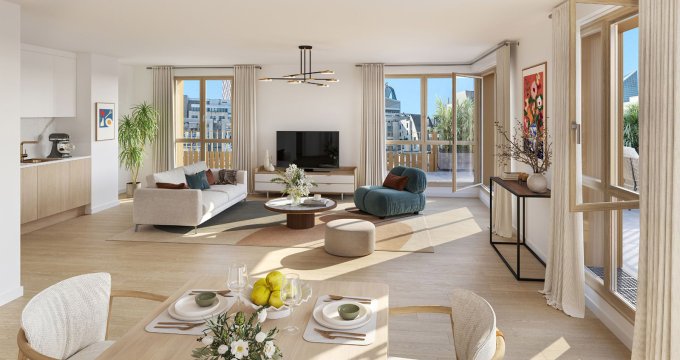 Achat / Vente programme immobilier neuf Courbevoie à deux pas de La Défense (92400) - Réf. 12819