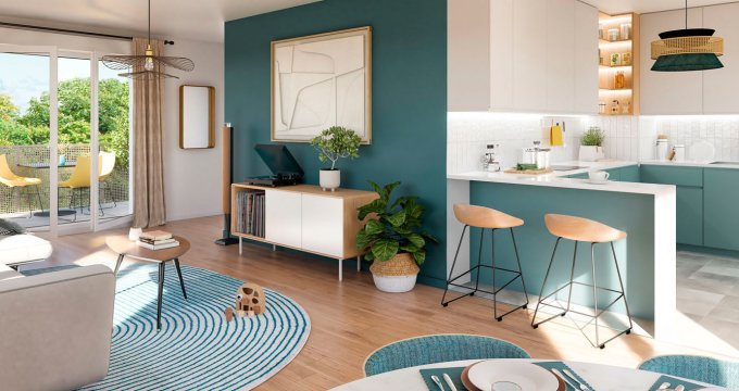 Achat / Vente programme immobilier neuf Dampmart à 7 min en voiture de la ligne Transilien P (77400) - Réf. 13557