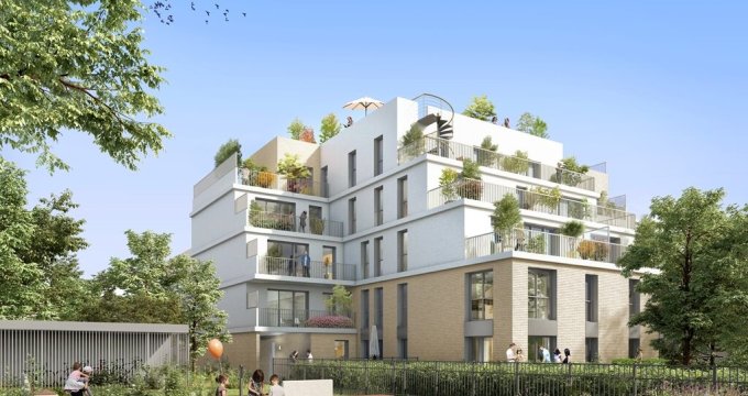 Achat / Vente programme immobilier neuf Deuil-la-Barre à 600m des gares d'Enghien-les-Bains (95170) - Réf. 7791