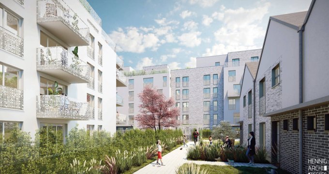 Achat / Vente programme immobilier neuf Ermont à 2 min à pied de la gare de Cernay (95120) - Réf. 7122