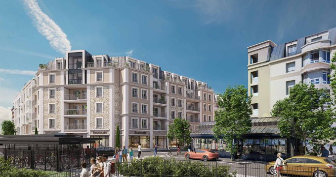 Achat / Vente programme immobilier neuf Franconville place de la gare (95130) - Réf. 6766