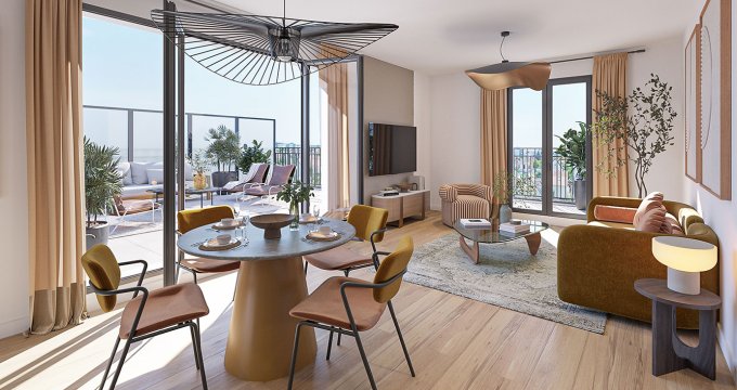 Achat / Vente programme immobilier neuf Goussainville à 7 min à pied du RER D (95190) - Réf. 13511