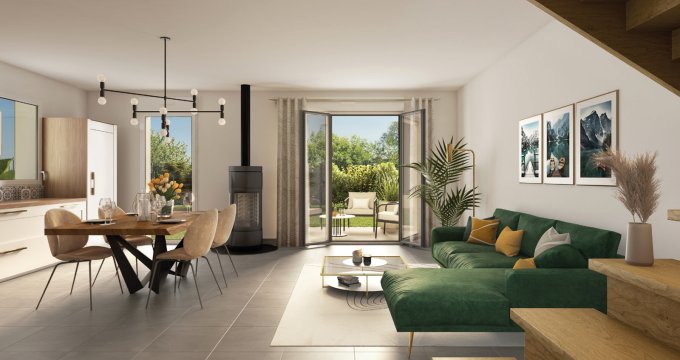 Achat / Vente programme immobilier neuf Guerville proche centre et à 10 min à pied du bus ligne N (78930) - Réf. 12882