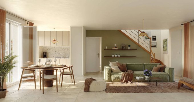 Achat / Vente programme immobilier neuf Houdan maisons neuves proche centre et Transilien N (78550) - Réf. 12484