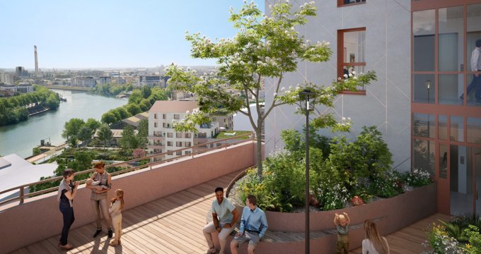 Achat / Vente programme immobilier neuf Ivry-sur-Seine proche RER C (94200) - Réf. 7307