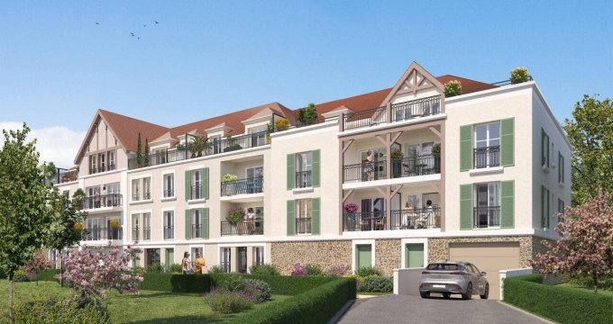 Achat / Vente programme immobilier neuf La Queue-en-Brie 5 min à vélo de la Forêt domaniale de Notre Dame (94510) - Réf. 9007
