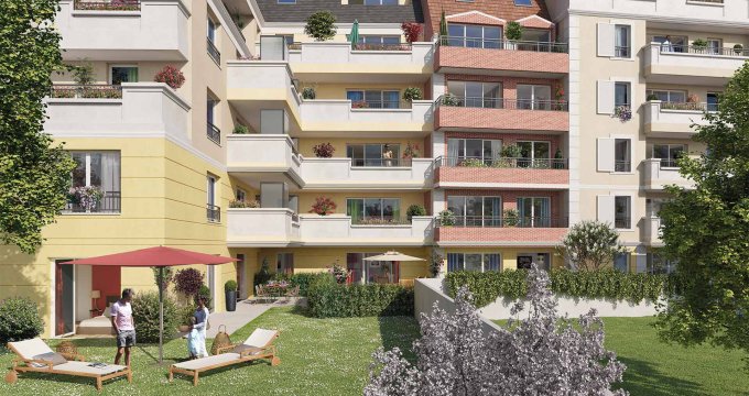 Achat / Vente programme immobilier neuf Le Blanc-Mesnil en plein centre-ville (93150) - Réf. 6966