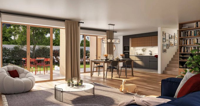 Achat / Vente programme immobilier neuf Le Chesnay à 15 min à pied gare Versailles Rive Droite (78150) - Réf. 8200