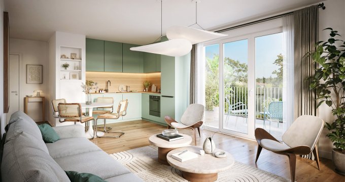 Achat / Vente programme immobilier neuf Le Coudray-Montceaux à proximité des berges de Seine (91830) - Réf. 13371