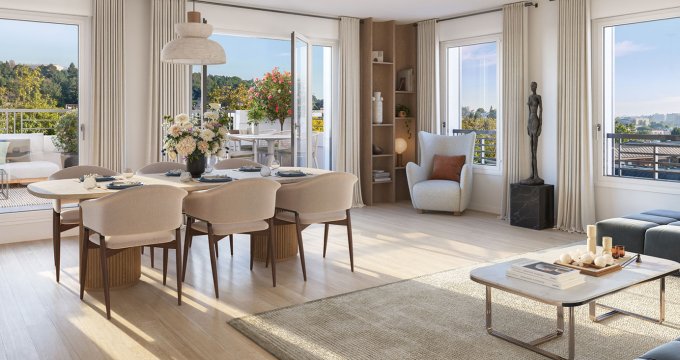 Achat / Vente programme immobilier neuf Le Plessis Robinson Cité-Jardin à 14 min à pied du RER B (92350) - Réf. 13548