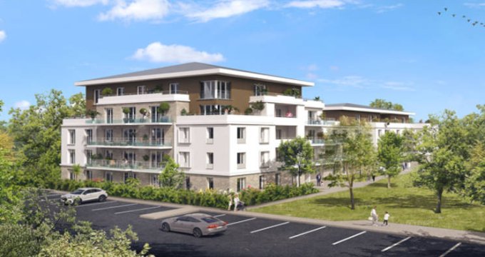 Achat / Vente programme immobilier neuf Lieusaint à deux pas du centre commercial Carré Sénart (77127) - Réf. 5855