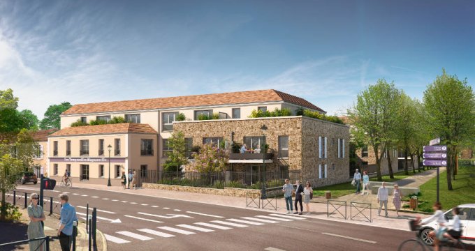 Achat / Vente programme immobilier neuf Magnanville à 7 minutes de la gare (78200) - Réf. 8498