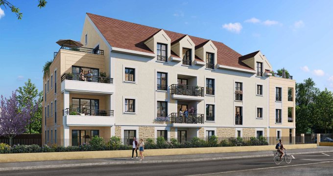 Achat / Vente programme immobilier neuf Moisselles en plein coeur de ville (95570) - Réf. 8161