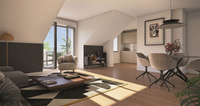 Achat / Vente programme immobilier neuf Montfermeil à 10 min à pied du parc Arboretum (93370) - Réf. 13473