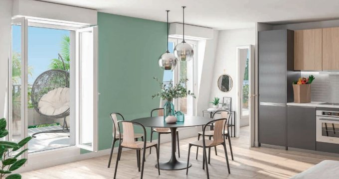 Achat / Vente programme immobilier neuf Montfermeil à 4 min du tramway T4 (93370) - Réf. 5230