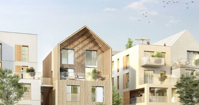 Achat / Vente programme immobilier neuf Noisy-le-Grand au coeur d'un éco-quartier (93160) - Réf. 11365