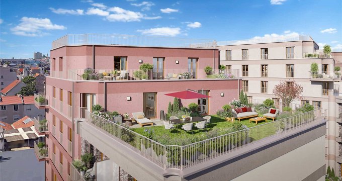 Achat / Vente programme immobilier neuf Pantin à 15 min à pied du métro 5 (93500) - Réf. 12402