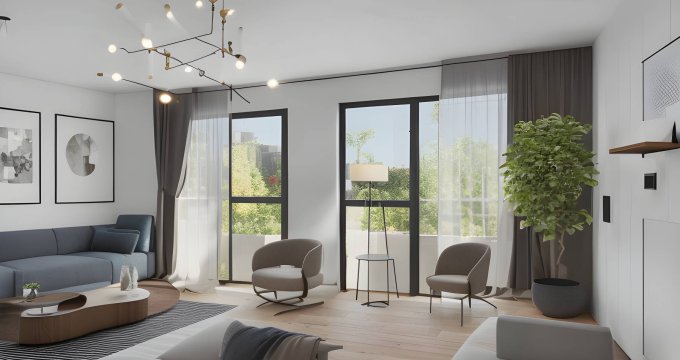 Achat / Vente programme immobilier neuf Pomponne à 4 minutes de la gare Transilien P (77400) - Réf. 8438