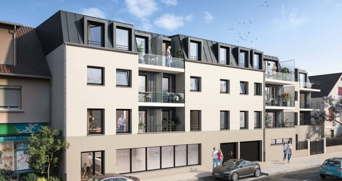 Achat / Vente programme immobilier neuf Quincy-sous-Sénart en coeur de ville (91480) - Réf. 7359