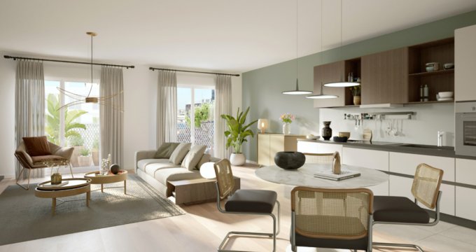 Achat / Vente programme immobilier neuf Saint-Denis à moins de 10 min à pied du RER D (93200) - Réf. 13106