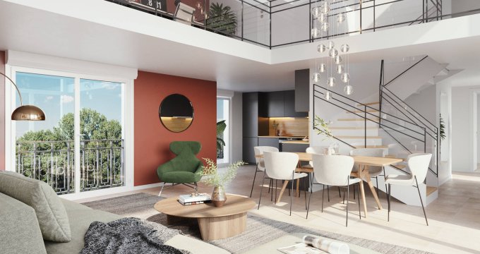 Achat / Vente programme immobilier neuf Saint-Ouen, quartier Garibaldi à 7 min à pieds du Métro 14 (93400) - Réf. 7286