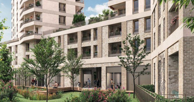Achat / Vente programme immobilier neuf Saint-Ouen-sur-Seine à 12 min à pied du RER C (93400) - Réf. 12935