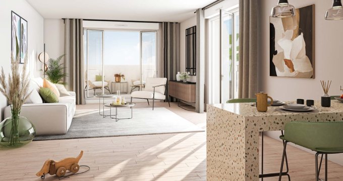 Achat / Vente programme immobilier neuf Sartrouville à 650 m RER A et Transilien L à 10 min de la Défense (78500) - Réf. 13325