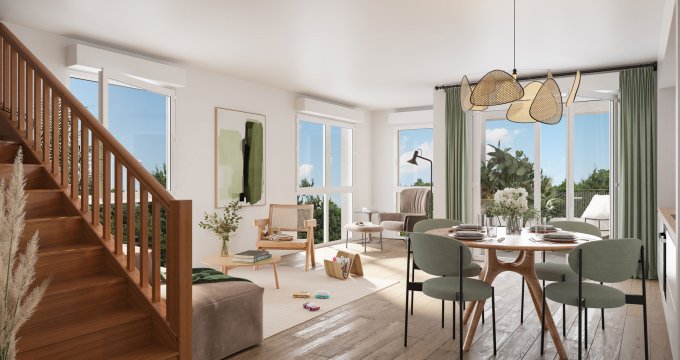 Achat / Vente programme immobilier neuf Valenton proche Mairie et Parc de la Libération (94460) - Réf. 6764