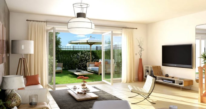 Achat / Vente programme immobilier neuf Villecresnes écoquartier du Bois d’Auteuil proche centre (94440) - Réf. 12465