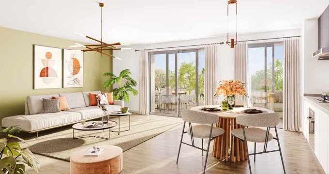 Achat / Vente programme immobilier neuf Villepinte à 10 min en bus de la gare RER B et futur métro 16 (93420) - Réf. 13286