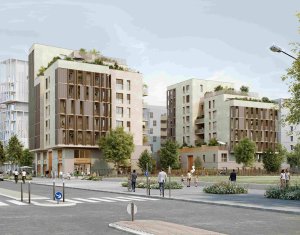 Achat / Vente programme immobilier neuf Aubervilliers à deux pas du futur campus Condorcet (93500) - Réf. 12676