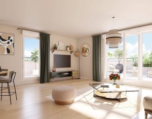 Achat / Vente programme immobilier neuf Melun écoquartier Woodi à 4 min à pied du TZen 2 (77000) - Réf. 12486