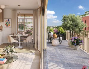 Achat / Vente programme immobilier neuf Orly quartier Parc en Scène proche métro 14 et RER C (94310) - Réf. 13240