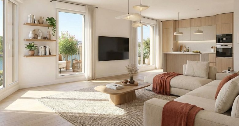 Achat / Vente programme immobilier neuf Alfortville à 10 min du futur métro L15 (94140) - Réf. 13889