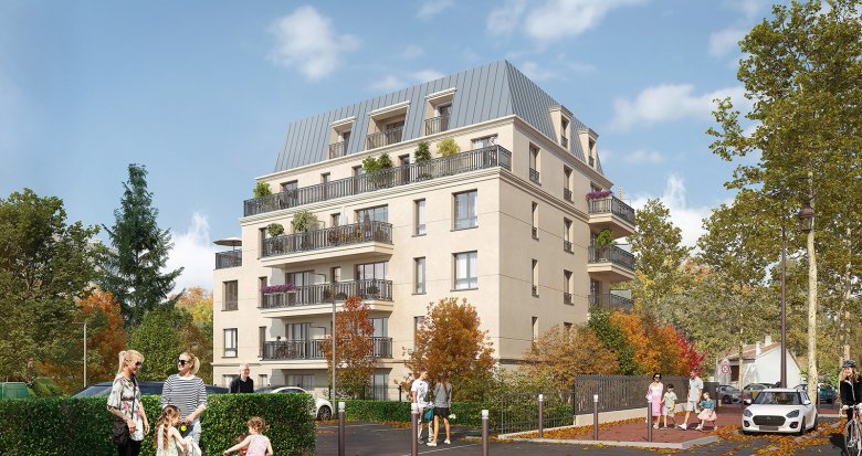 Achat / Vente programme immobilier neuf Antony secteur résidentiel à 9 min de marche de la gare RER B (92160) - Réf. 13472