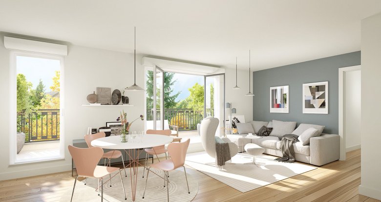 Achat / Vente programme immobilier neuf Antony secteur résidentiel à 9 min de marche de la gare RER B (92160) - Réf. 13472