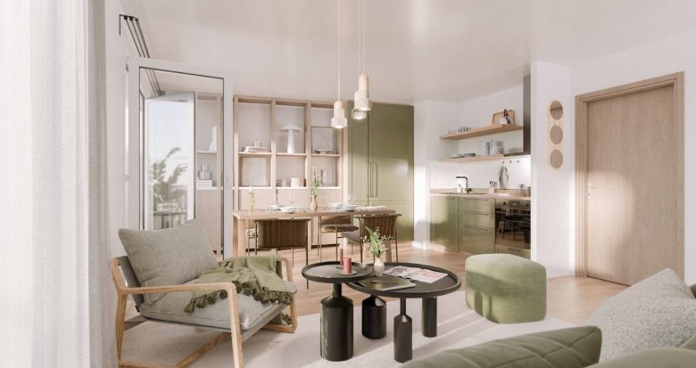 Achat / Vente programme immobilier neuf Argenteuil à 8 min à vélo du Transilien J (95100) - Réf. 12456
