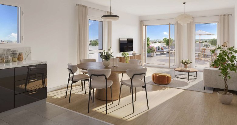 Achat / Vente programme immobilier neuf Argenteuil proche de la gare Transilien J (95100) - Réf. 13458