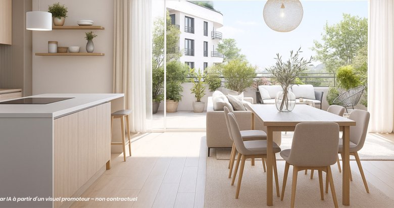 Achat / Vente programme immobilier neuf Asnières-sur-Seine à 5 km de La Défense (92600) - Réf. 13607