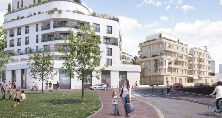 Achat / Vente programme immobilier neuf Asnières-sur-Seine à 5 km de La Défense (92600) - Réf. 13607