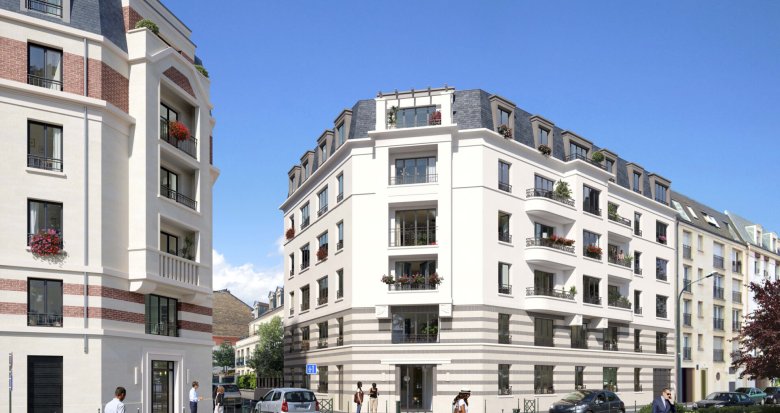 Achat / Vente programme immobilier neuf Asnières-sur-Seine à 800 mètres de la gare Les Agnettes (92600) - Réf. 6673