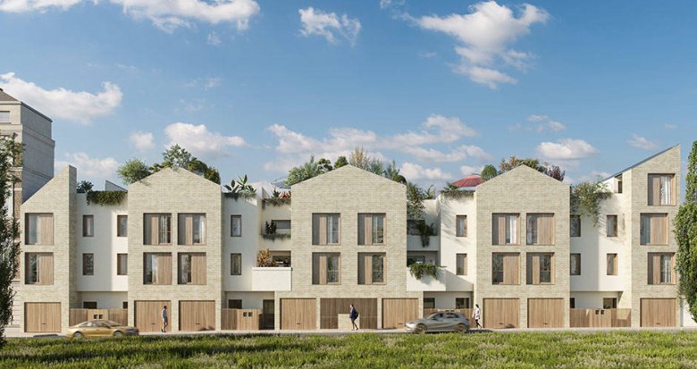 Achat / Vente programme immobilier neuf Asnières-sur-Seine maisons à proximité immédiate du Métro (92600) - Réf. 7843
