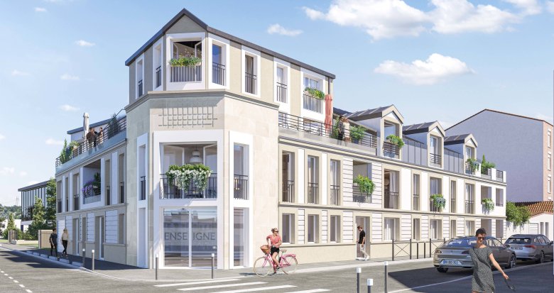 Achat / Vente programme immobilier neuf Aubervilliers à 10 min à pied du métro 12 (93300) - Réf. 7703