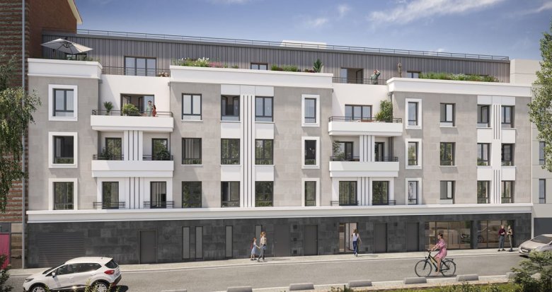 Achat / Vente programme immobilier neuf Aubervilliers à 5 min à pied du RER B La Plaine Stade de France (93300) - Réf. 8703
