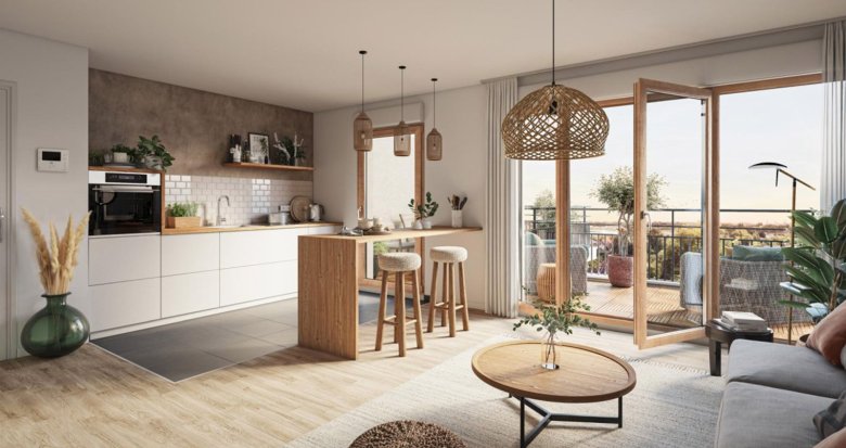 Achat / Vente programme immobilier neuf Aubervilliers à 500 mètres du métro ligne 12 (93300) - Réf. 13126
